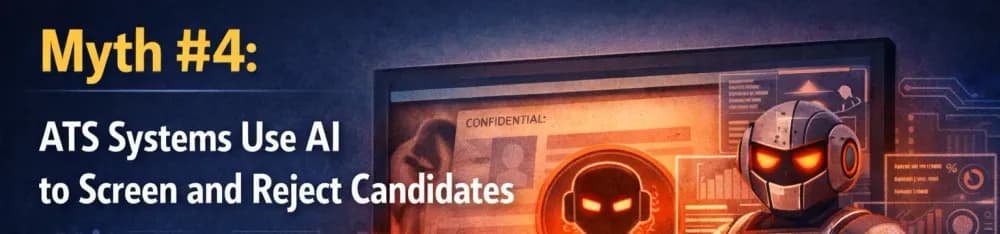 Mythe n° 4 : les ATS utilisent l’IA pour trier et rejeter les candidats