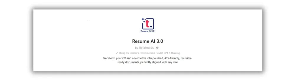 Qu’est-ce qui rend Resume AI 3.0 unique ?