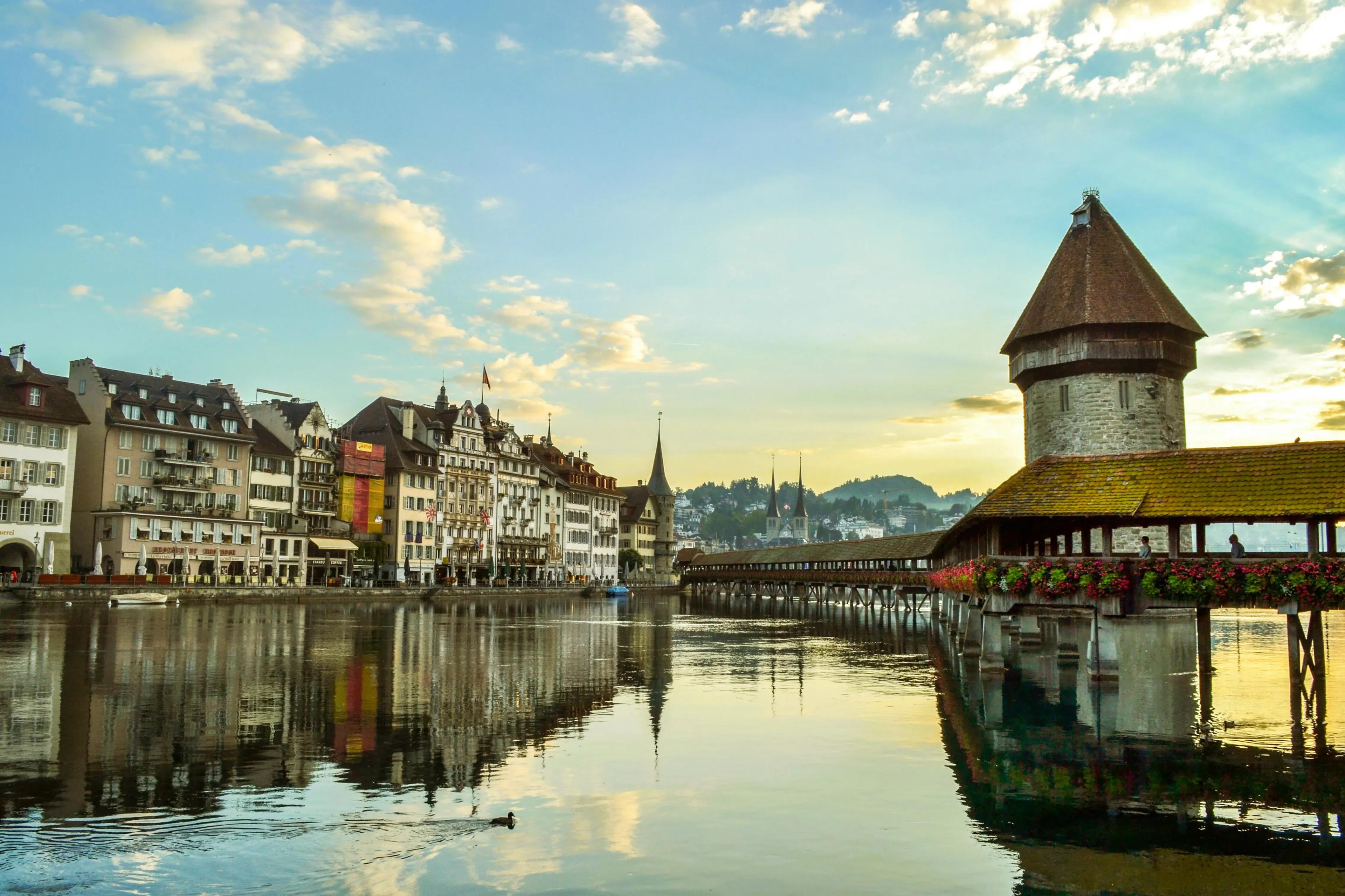 Umzug nach Luzern, Schweiz