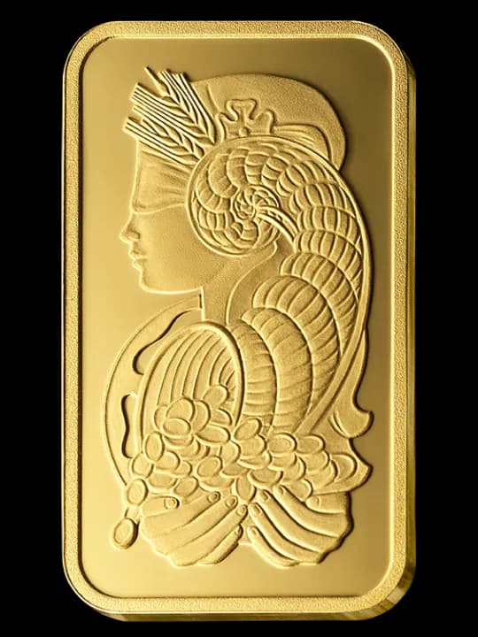 Minted Gold Bar